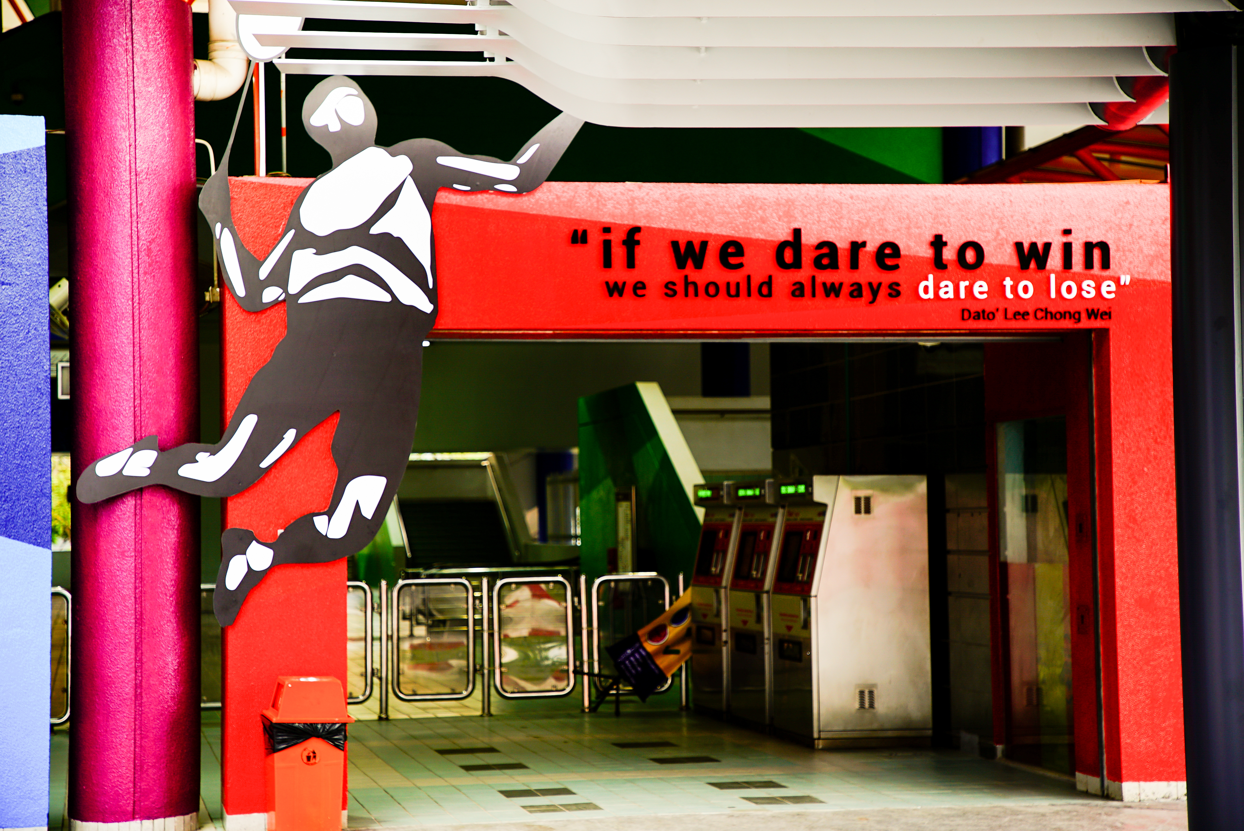 Wise words from our Dato' Lee Chong Wei.