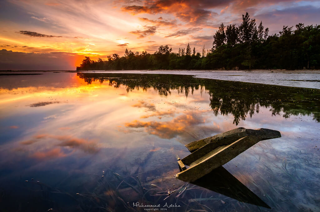 Muhammad Adzha/Adzhaedy Flickr If the sunset looks this amazing, imagine watching the meteor shower!