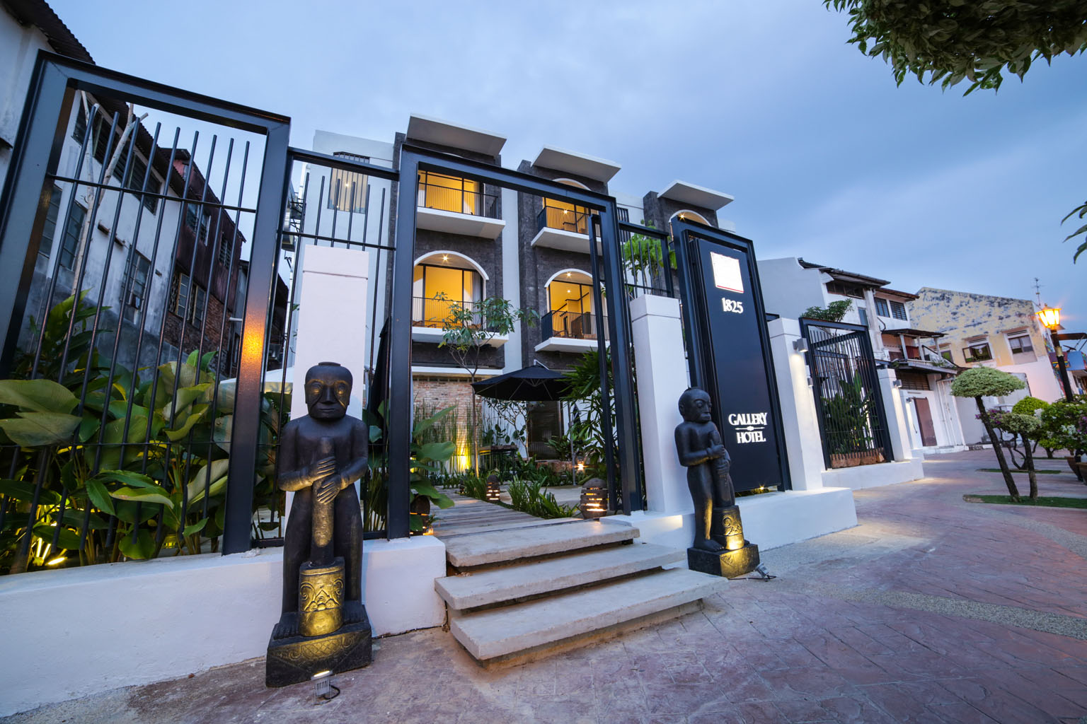 The charming entrance will greet you upon arrival.