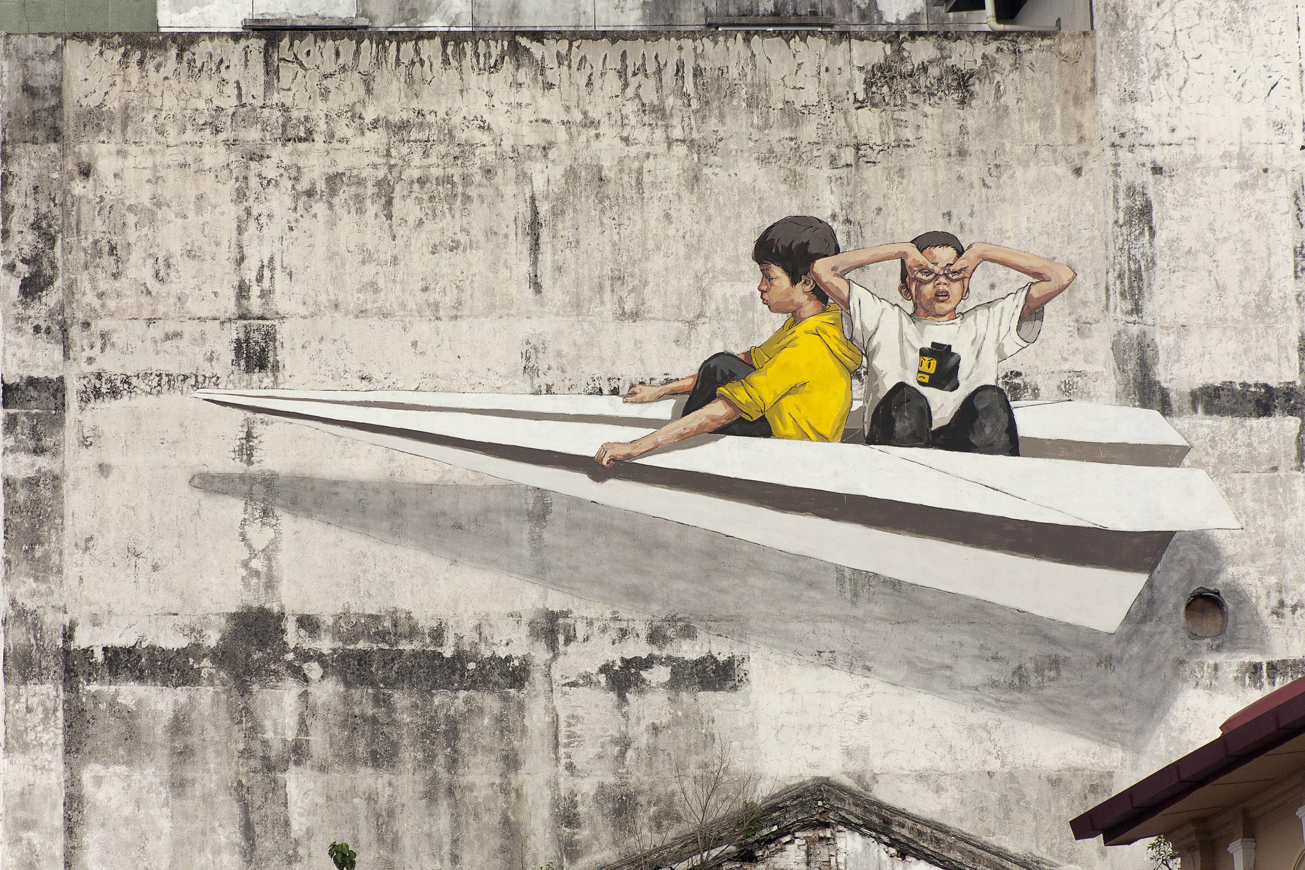 Trust us, there's tonnes of amazing street art in Ipoh!