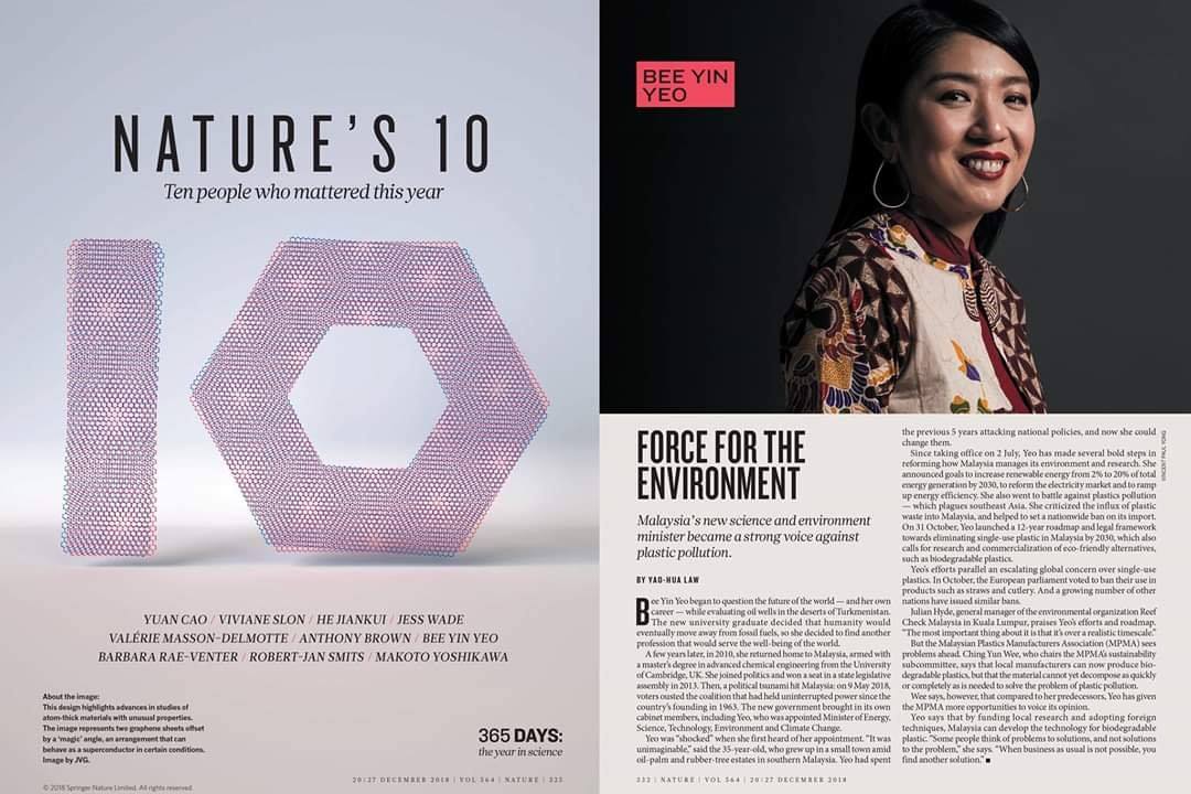 Nature Research Congrats to our local Queen of Green!