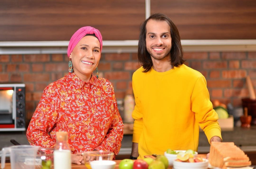 Aunty Aini dan Adam Didam.