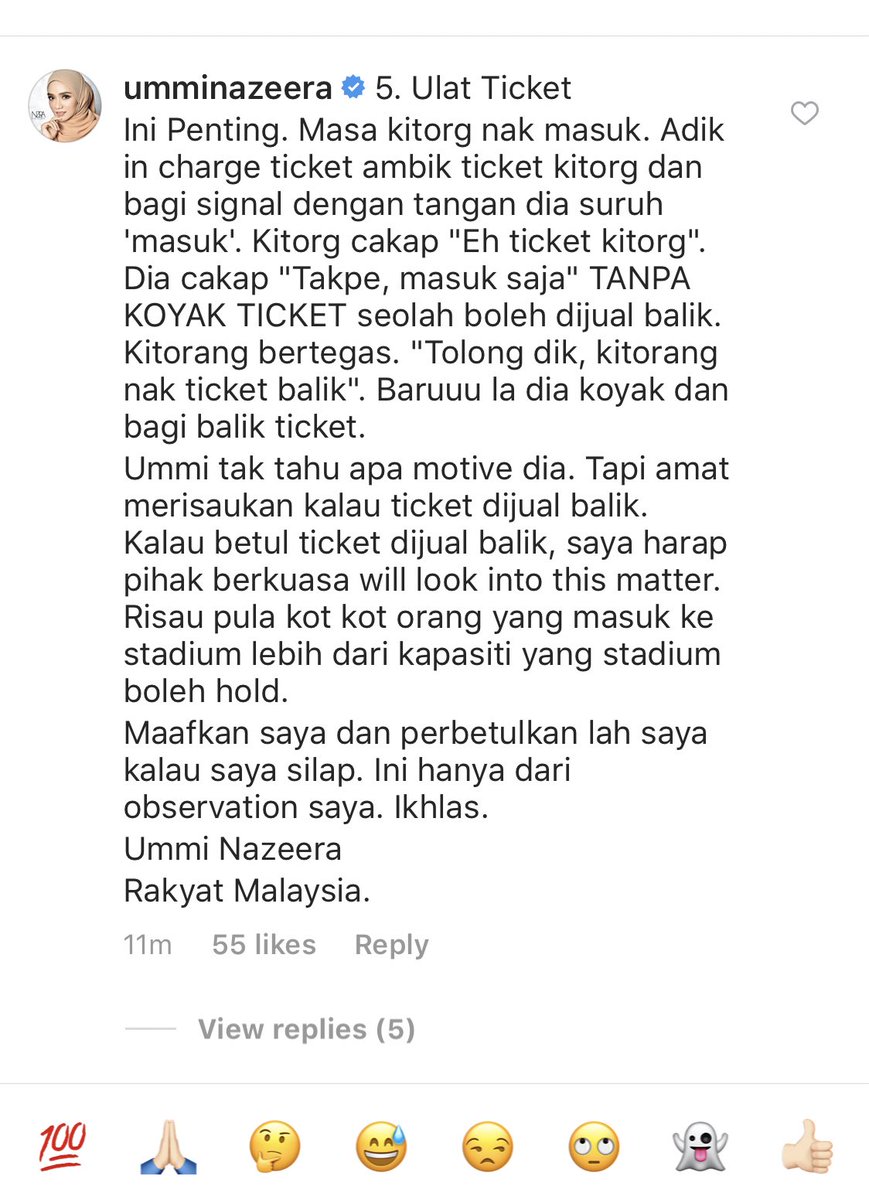 Read the comments section on her post, you'll find out more allegations.