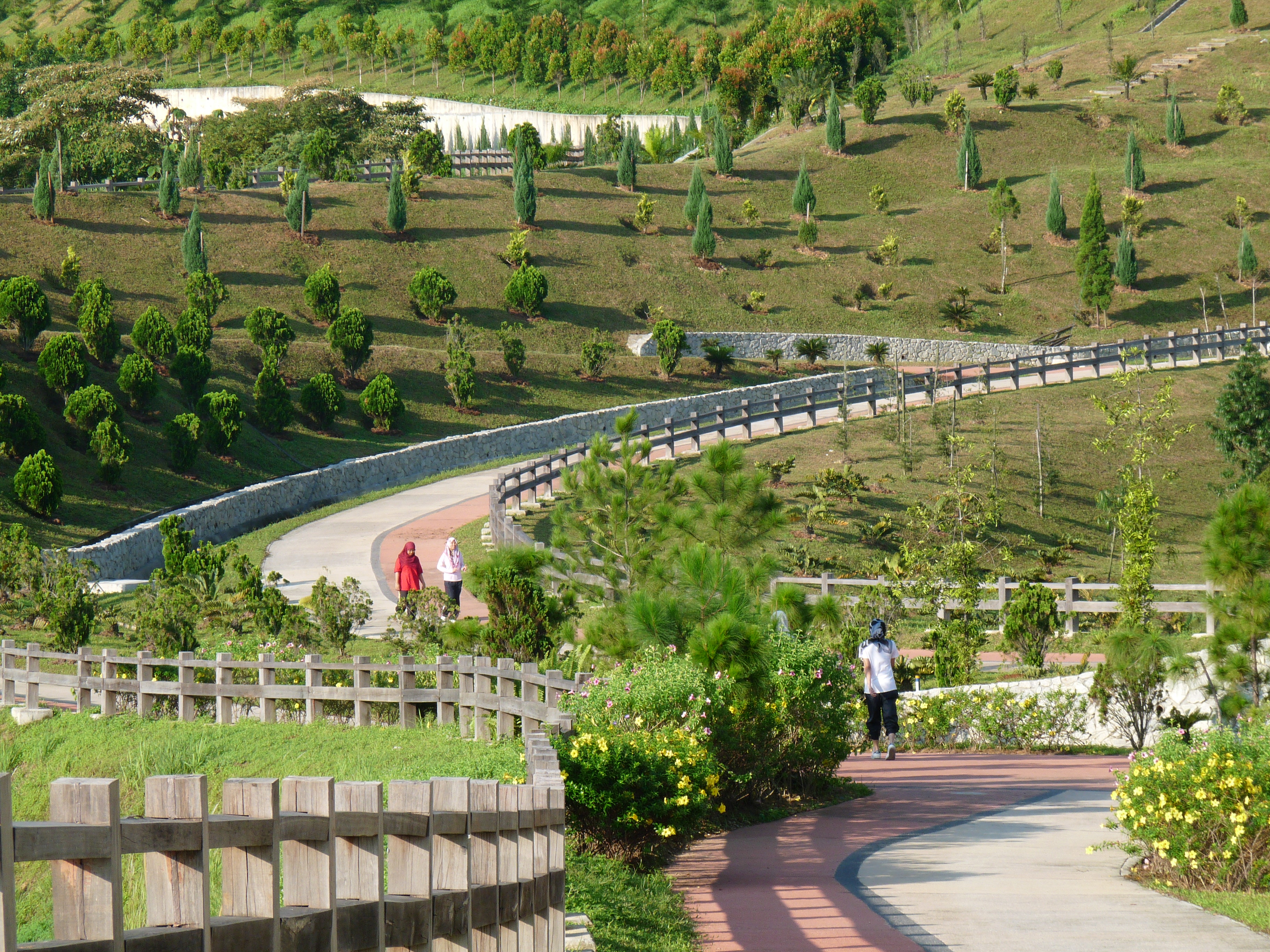 The picturesque Taman Saujana Hijau, Putrajaya!