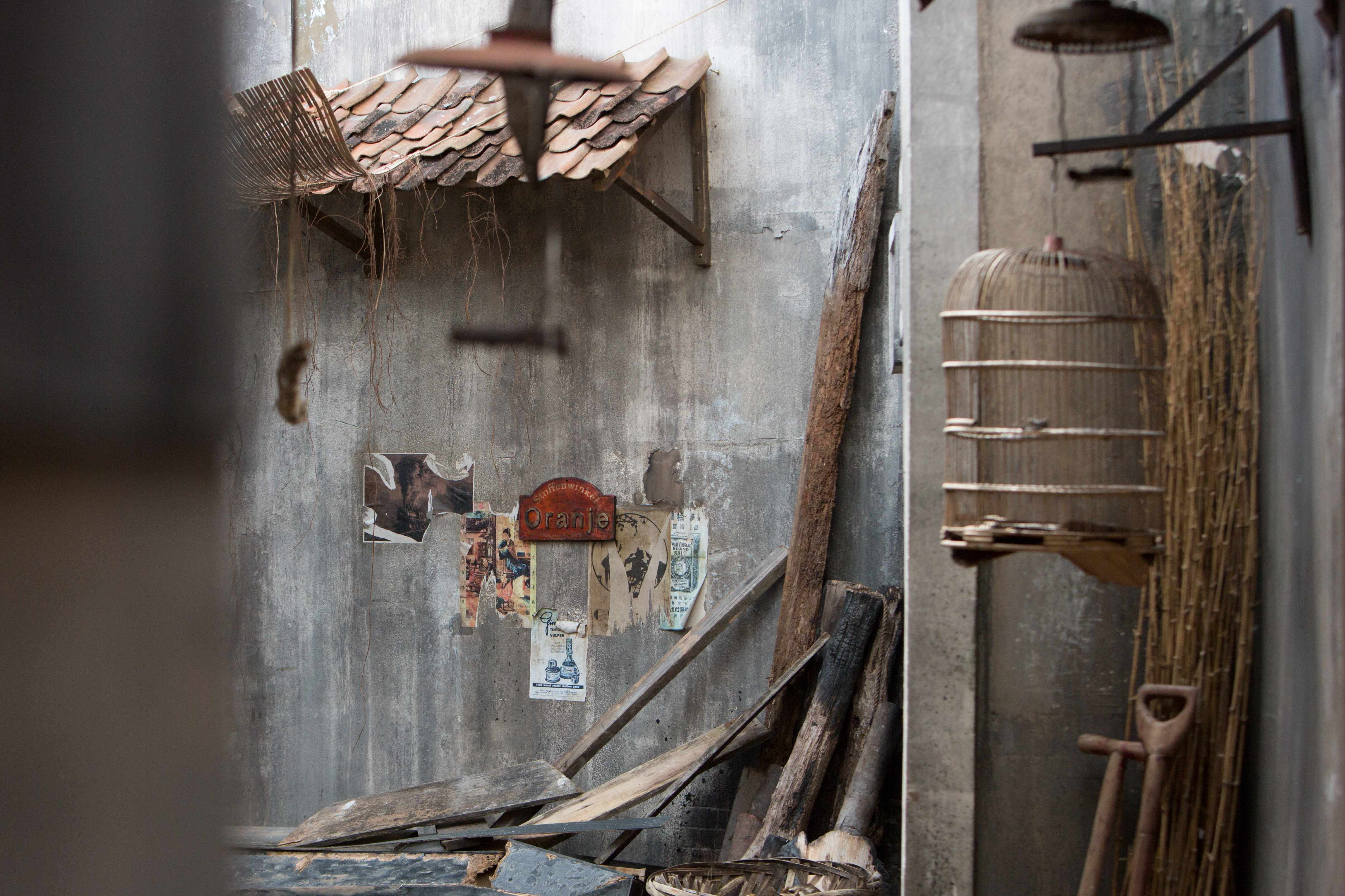 HBO Asia All the posters, props, have been given the vintage look.