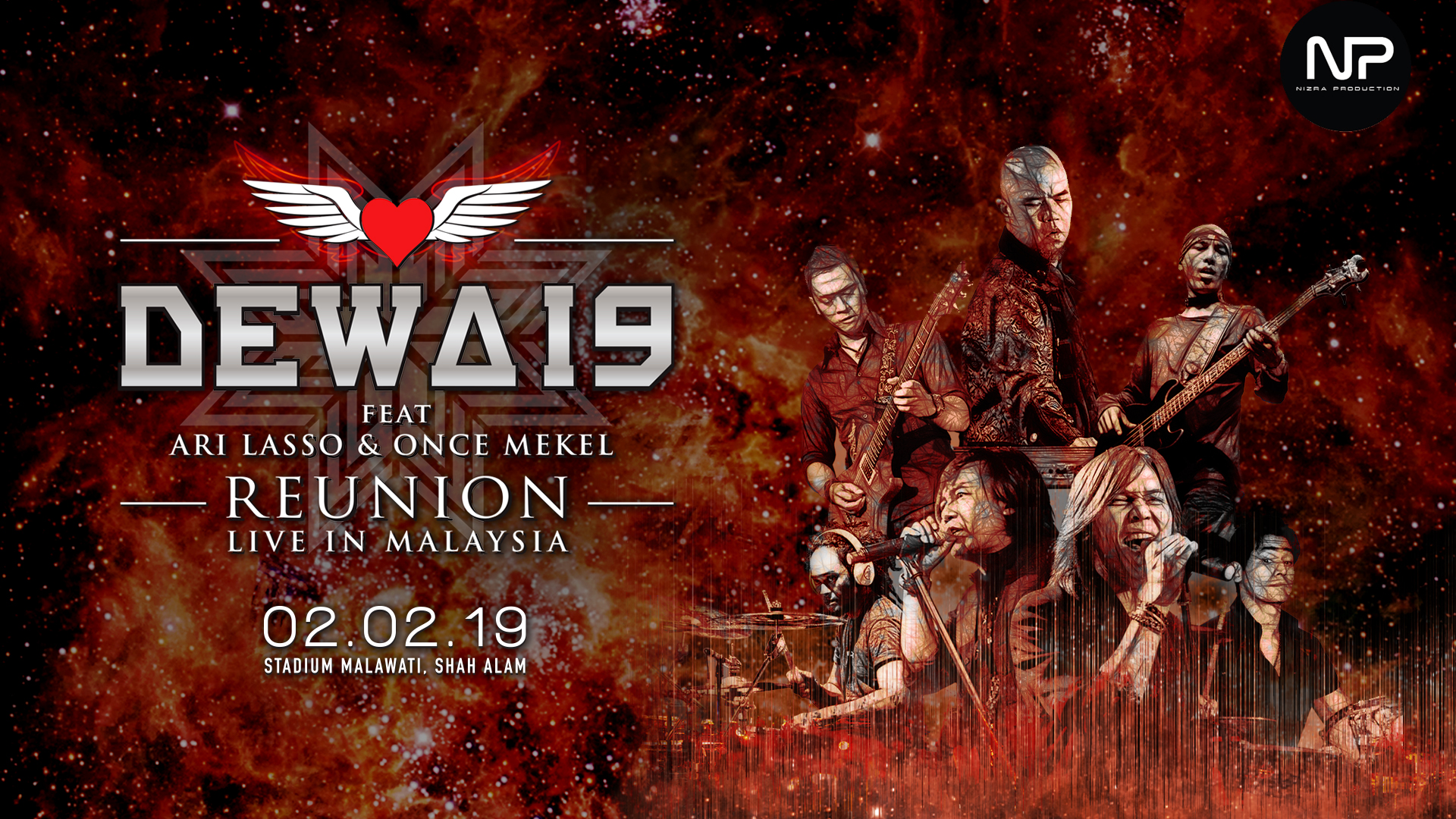 Nizra Production Dewa 19 Live In Malaysia.