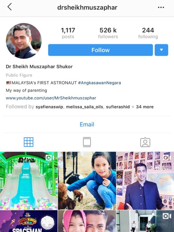 Angkasawan pertama negara dan pakar motivasi.