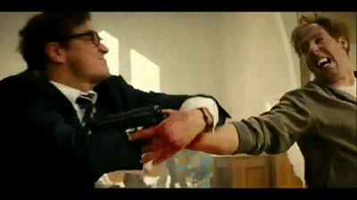 Fun fact: this scene took one shot to film.