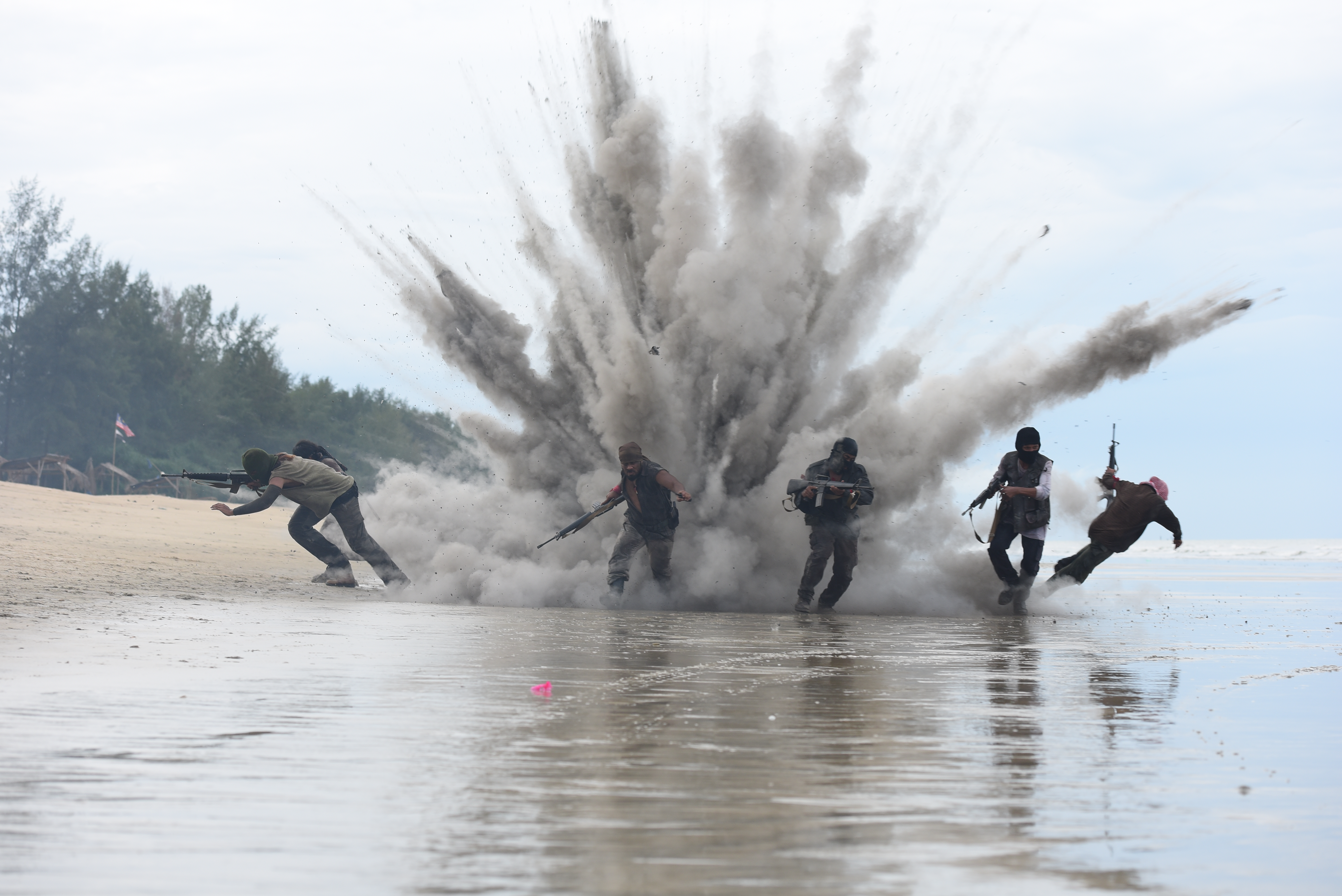 Get ready to be served with explosions one after another.