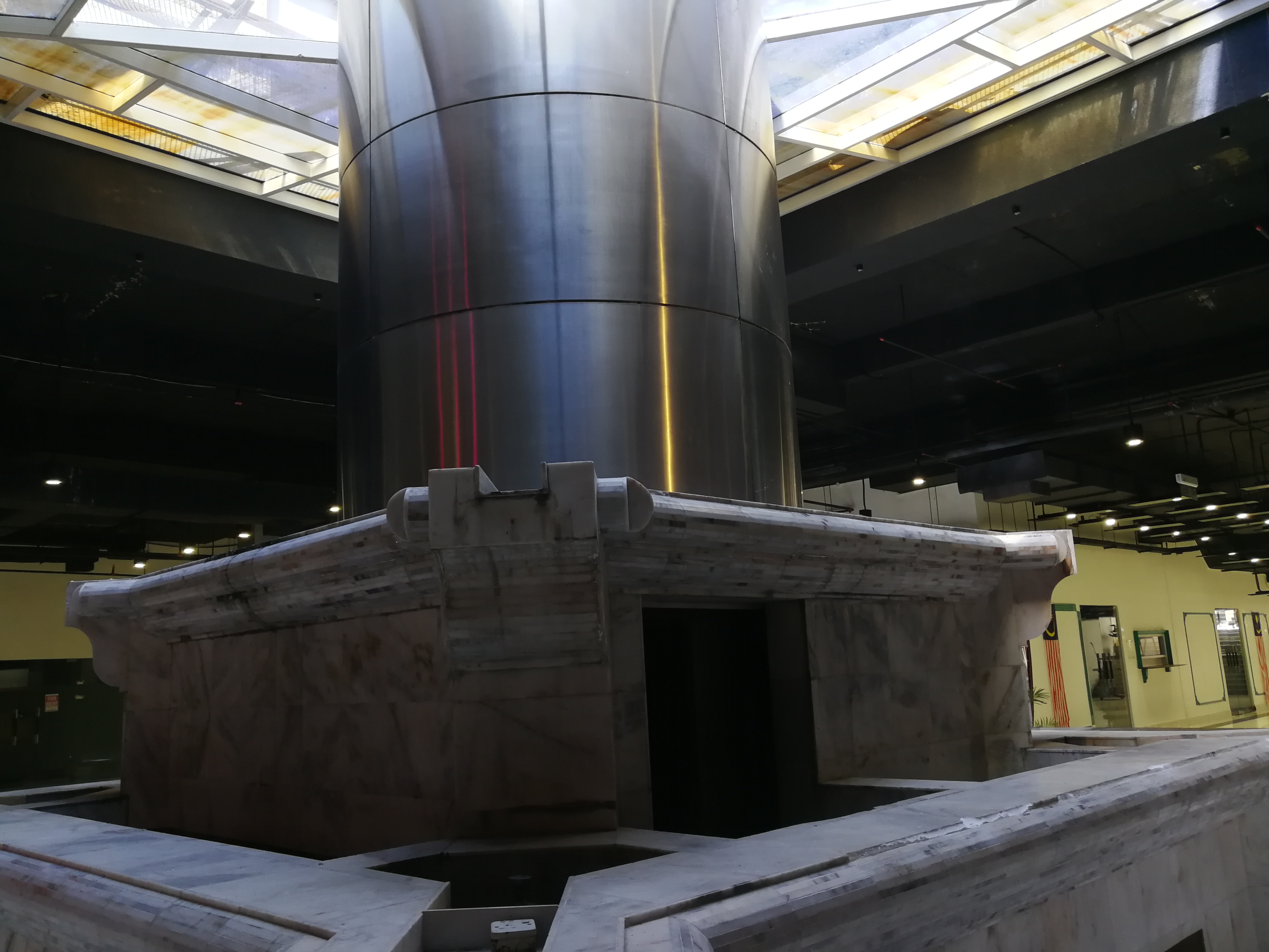 The ‘secret’ entrance to the tunnel.