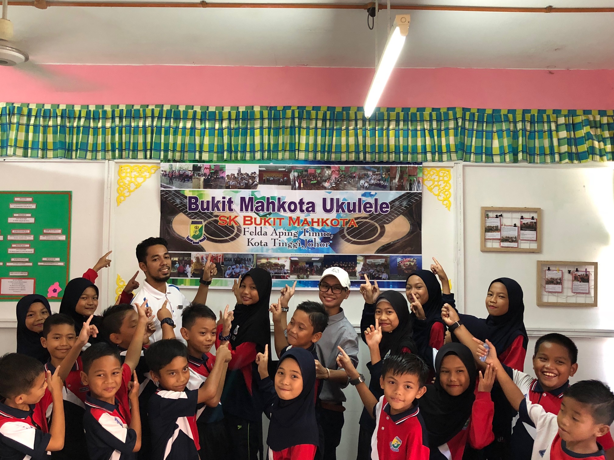 Benladin berikan semangat dan sokongan.