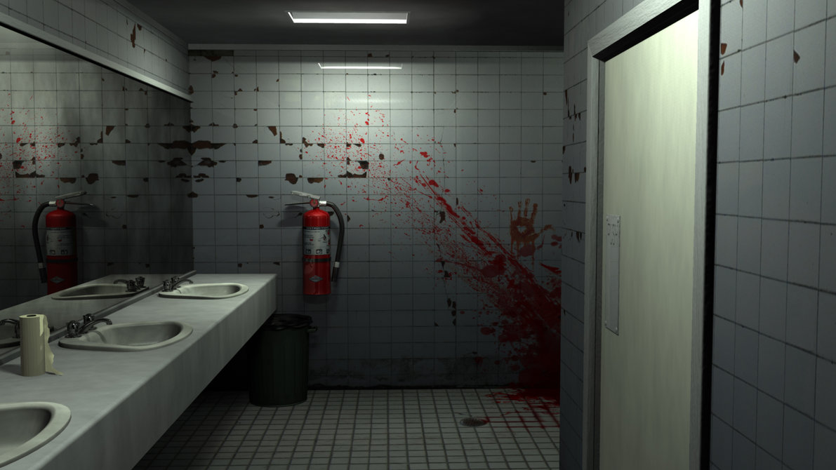 Never go to the loo alone at night!