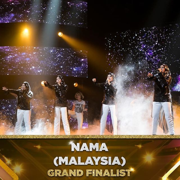 Asia's Got Talent Instagram NAMA brought the house down with their rendition of "Freedom".