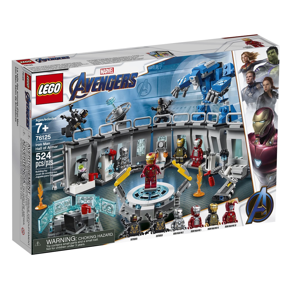 The 'Iron Man Hall of Armor' set.