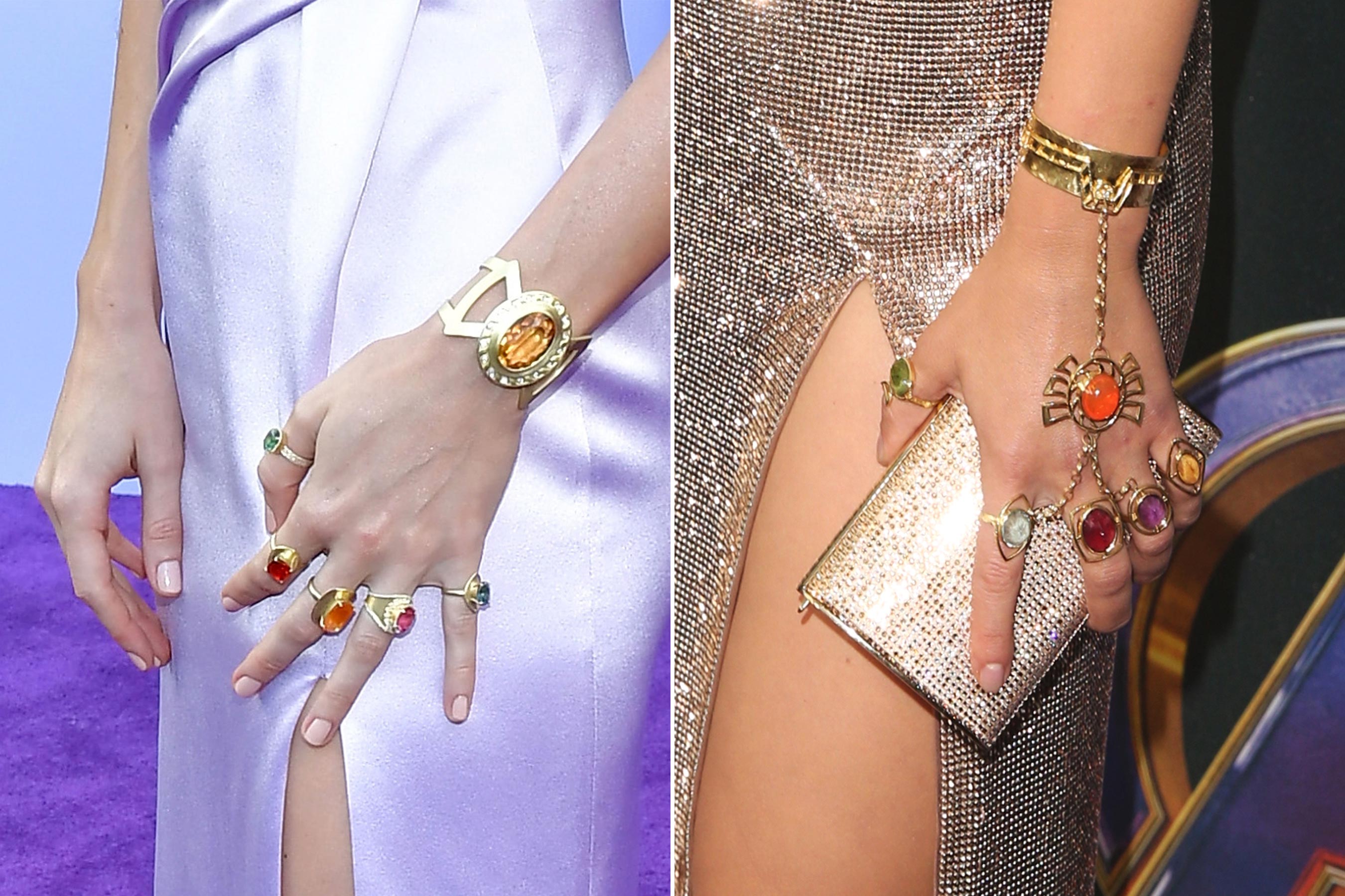 Ok we don't mind wearing this type of gauntlet with infinity stones.