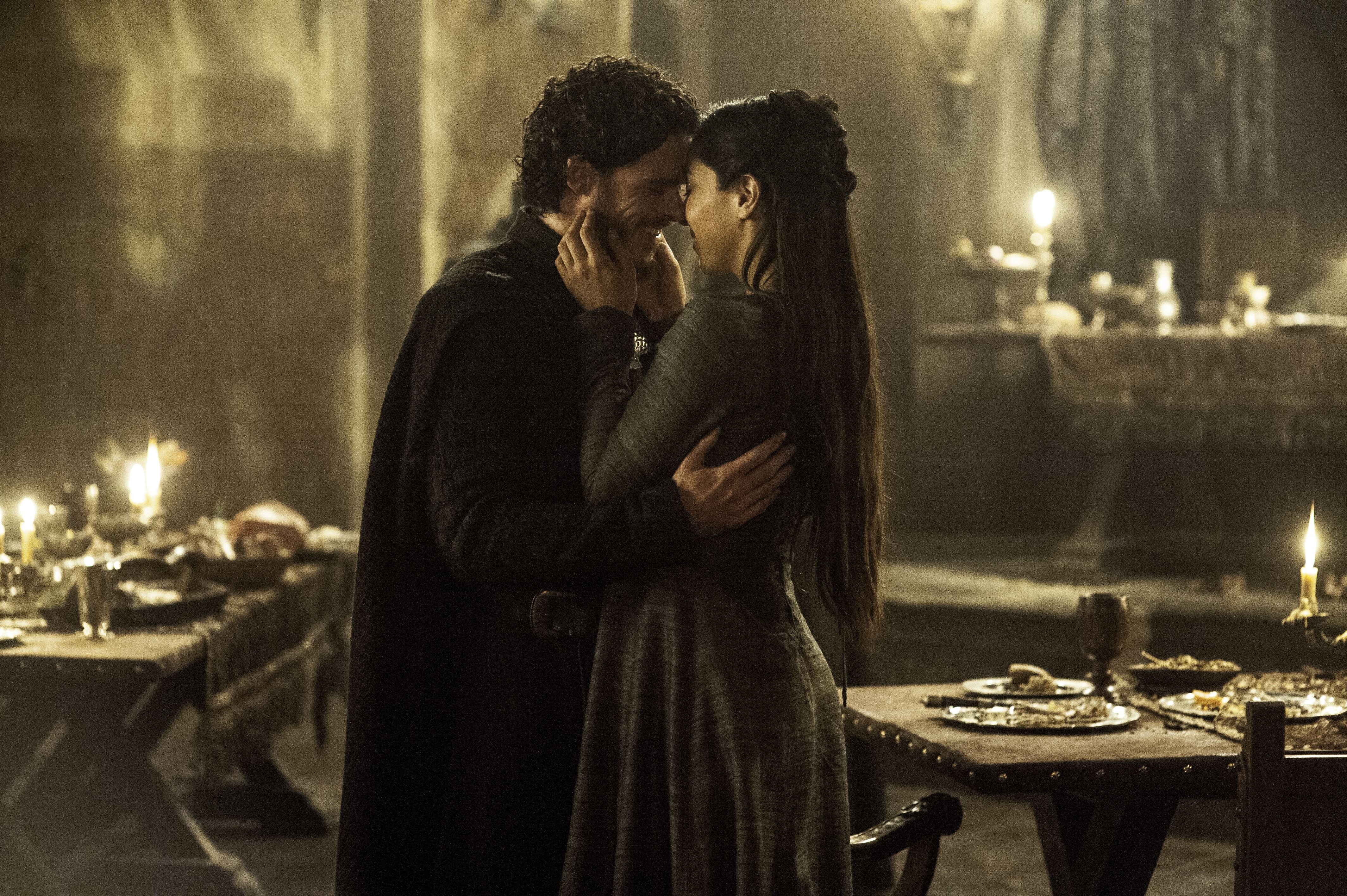 The King and wife.