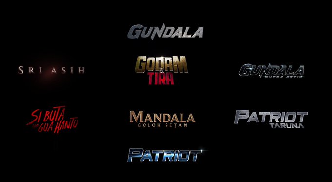 @jokoanwar Twitter The first phase of the BumiLangit Cinematic Universe.