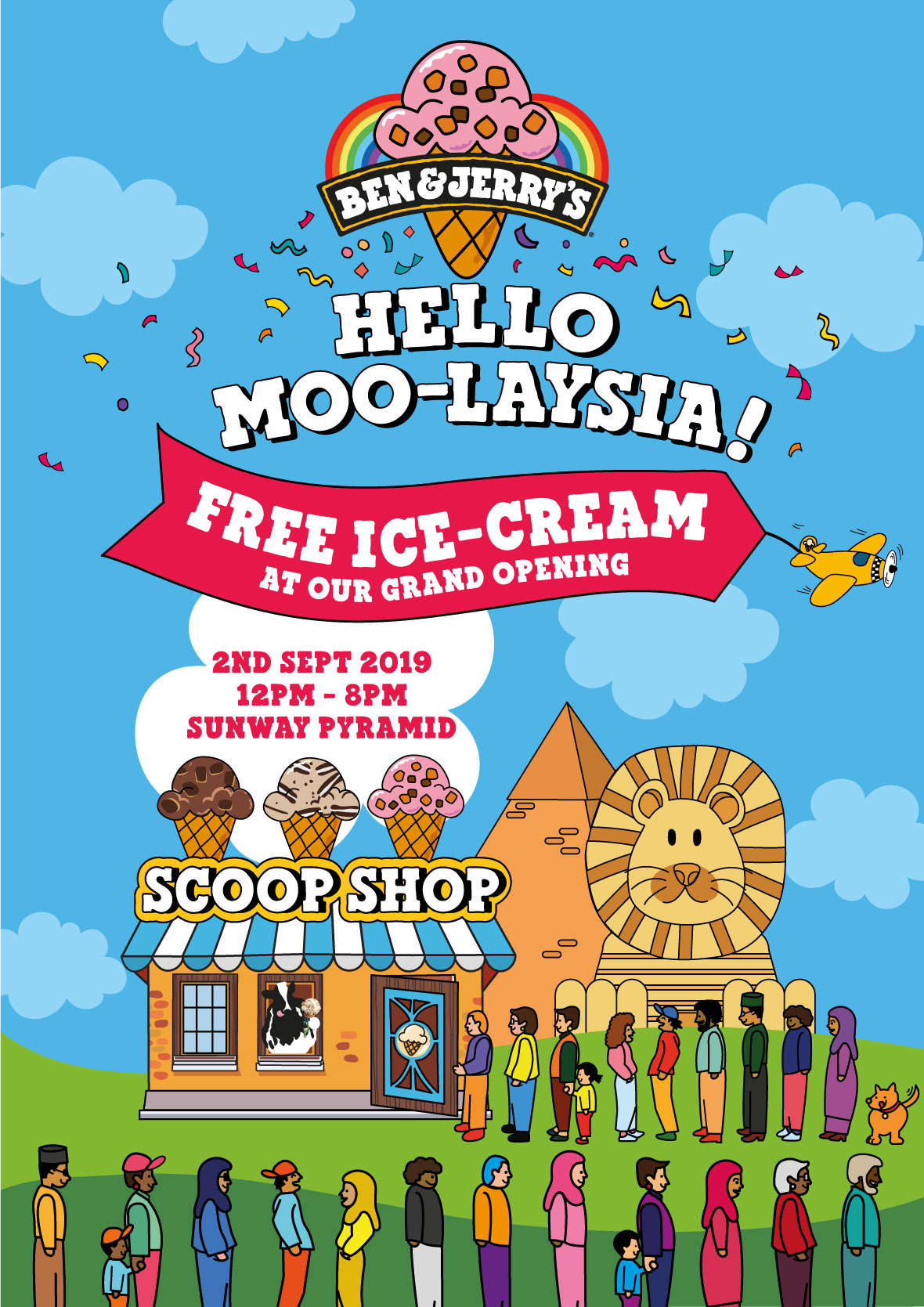 Who doesn't like FREE ice cream?