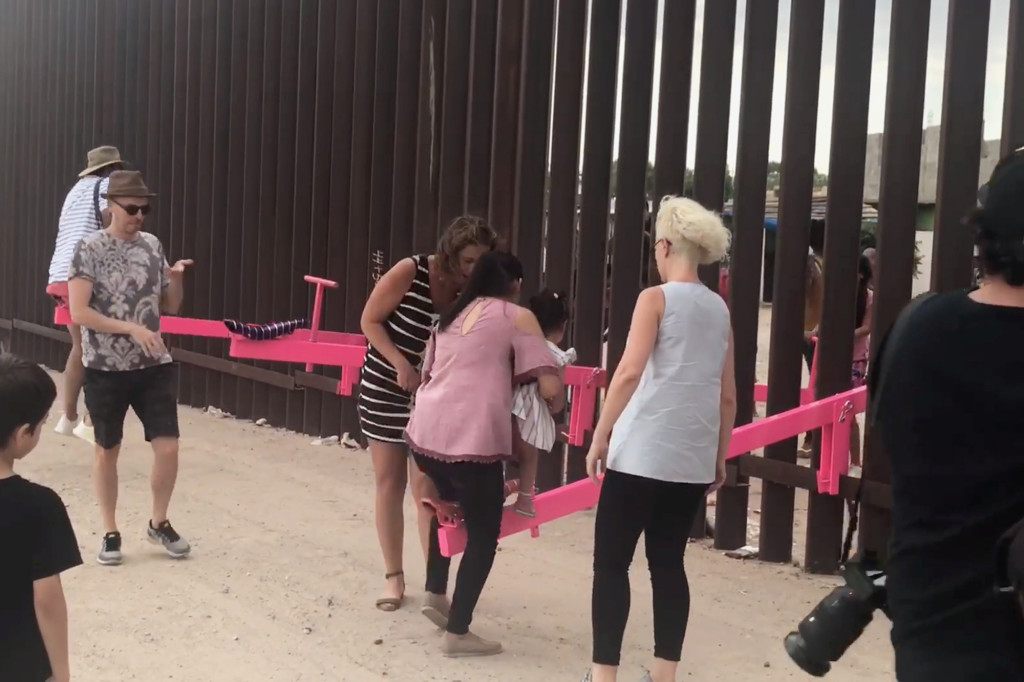 Letting kids play together.