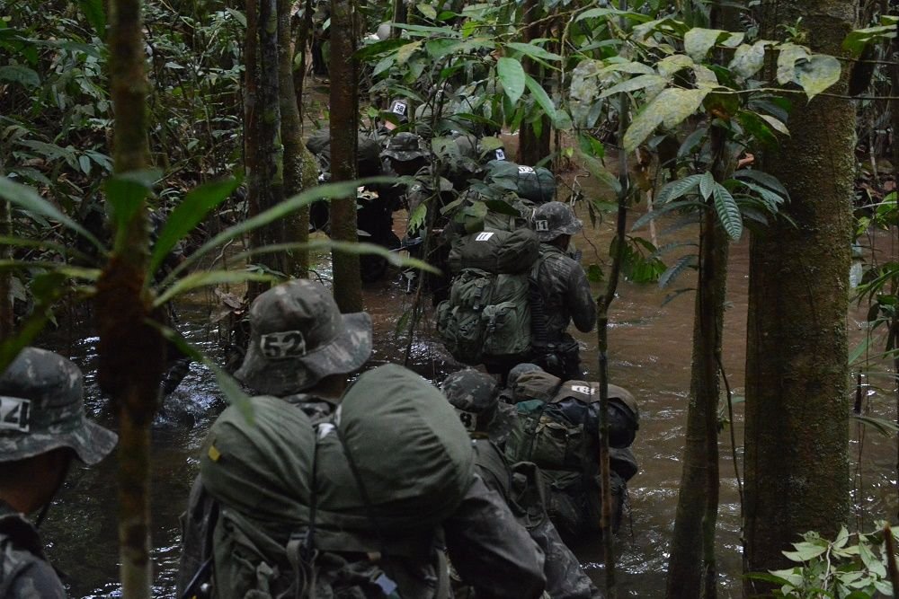 Jungle mission.