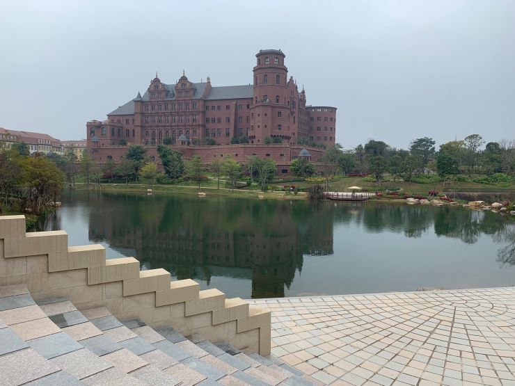 The majestic castle houses some of the most crucial teams in Huawei.
