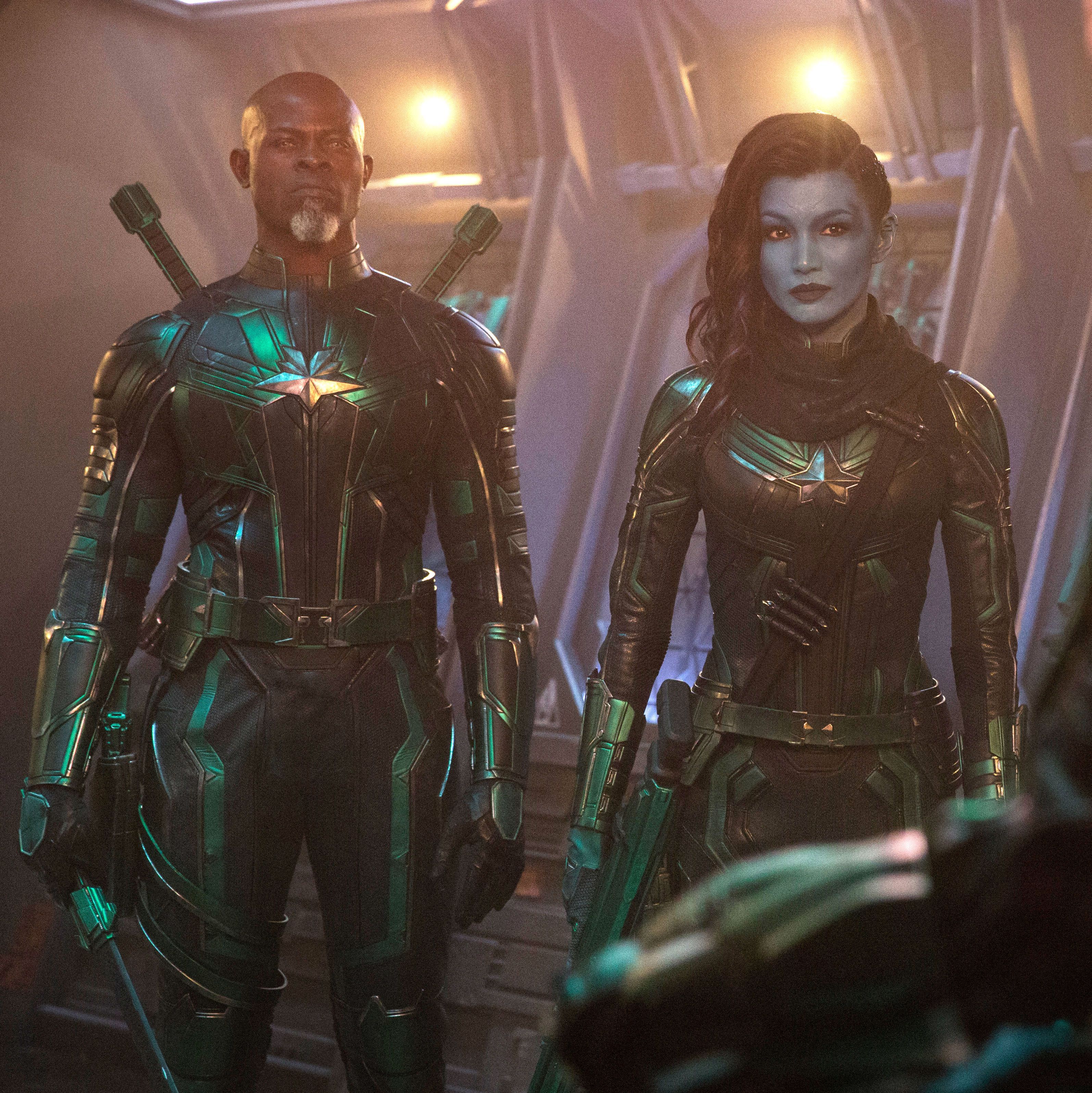 Marvel Studios Not to be mistaken for an 'Avatar' character, okay?