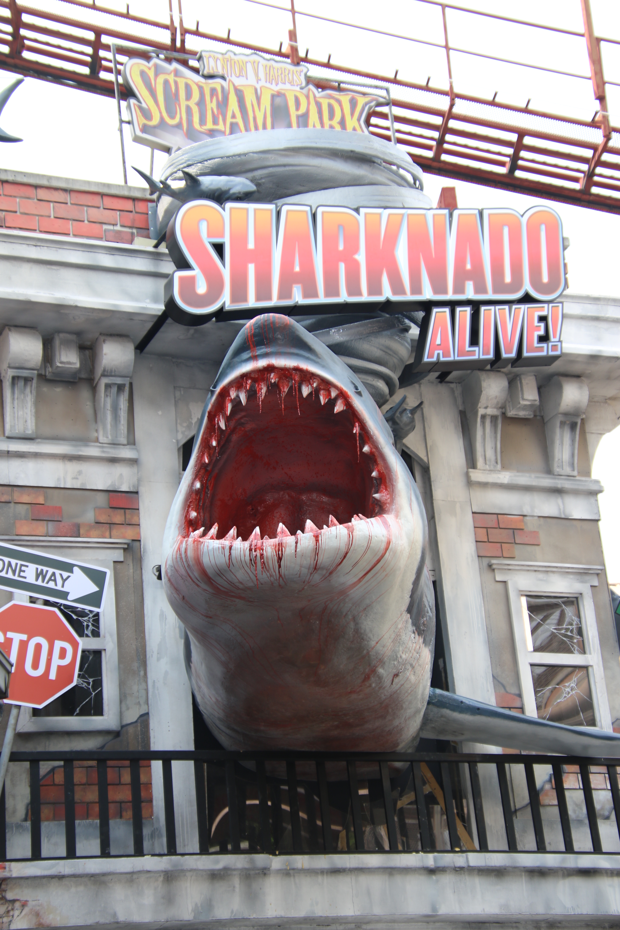 Sunway Lagoon Don't worry, this Sharknado is very tame.