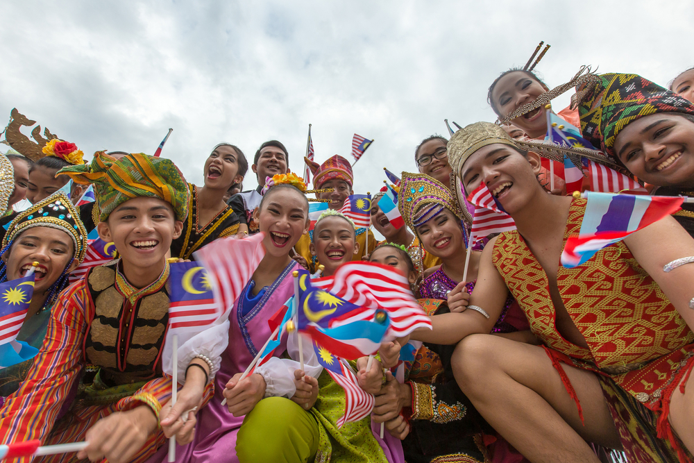 The colourful ethnics in Malaysia.