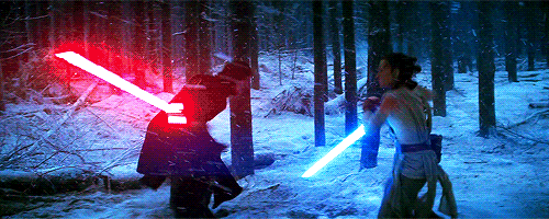 Rey vs Kylo: Round three.