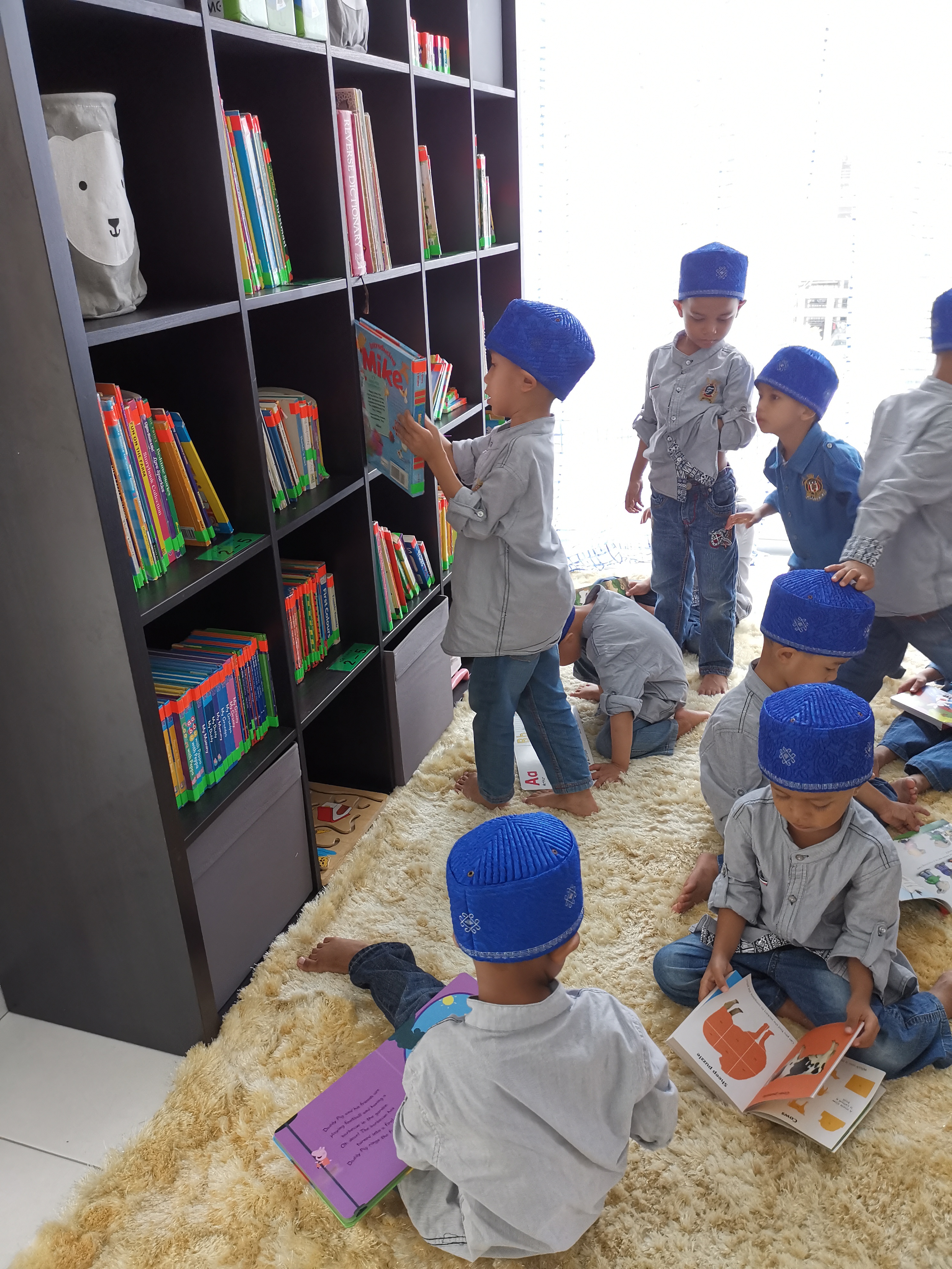 One of the first libraries The Book Effect built