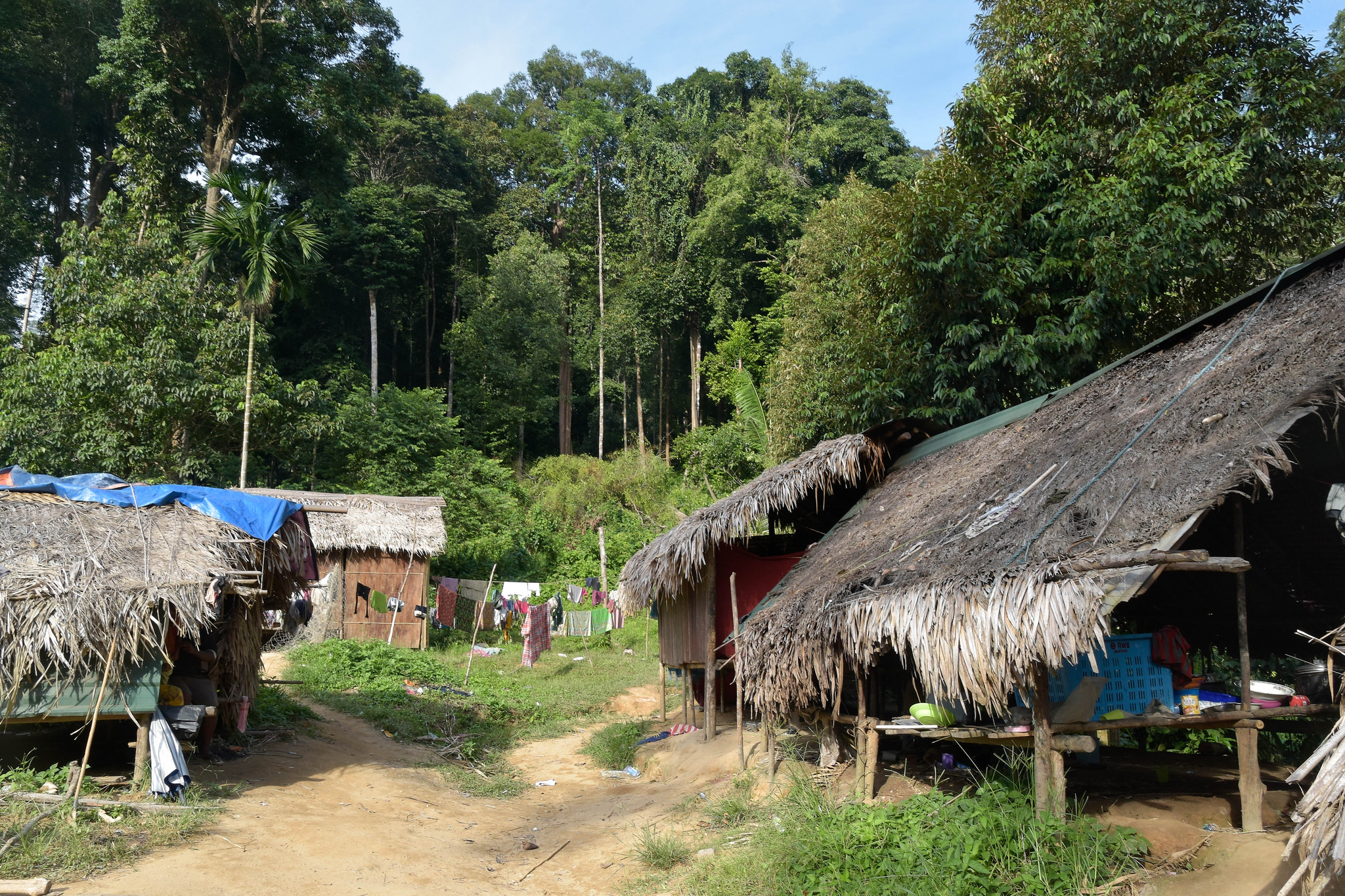 Flickr/ Mehdi-Stéphane Prin Village Orang Asli.