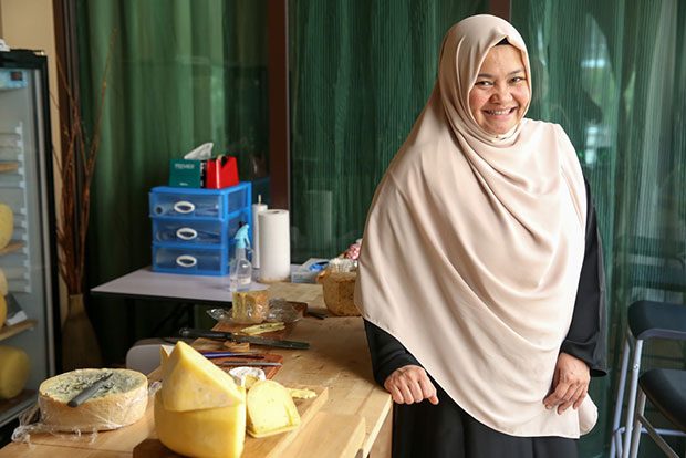 Anissa has plans to grow her cheese business.
