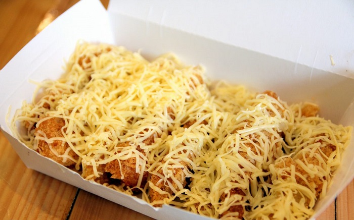 Cheese on everything.