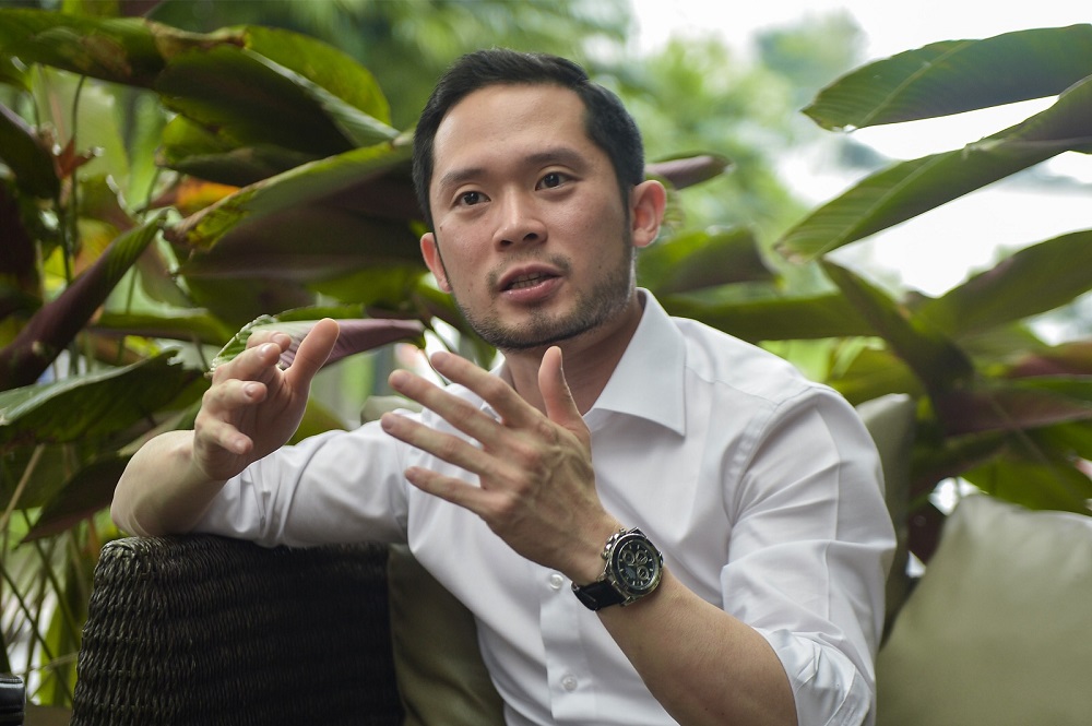 Sugarbook founder Darren Chan