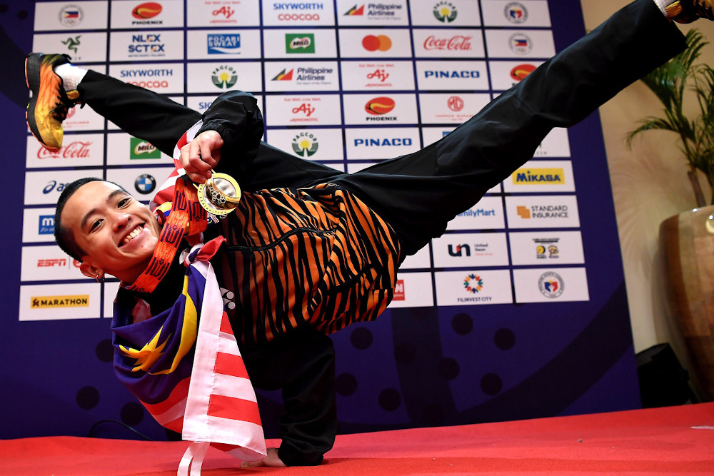 Break dancing is a new event, and we got a gold.