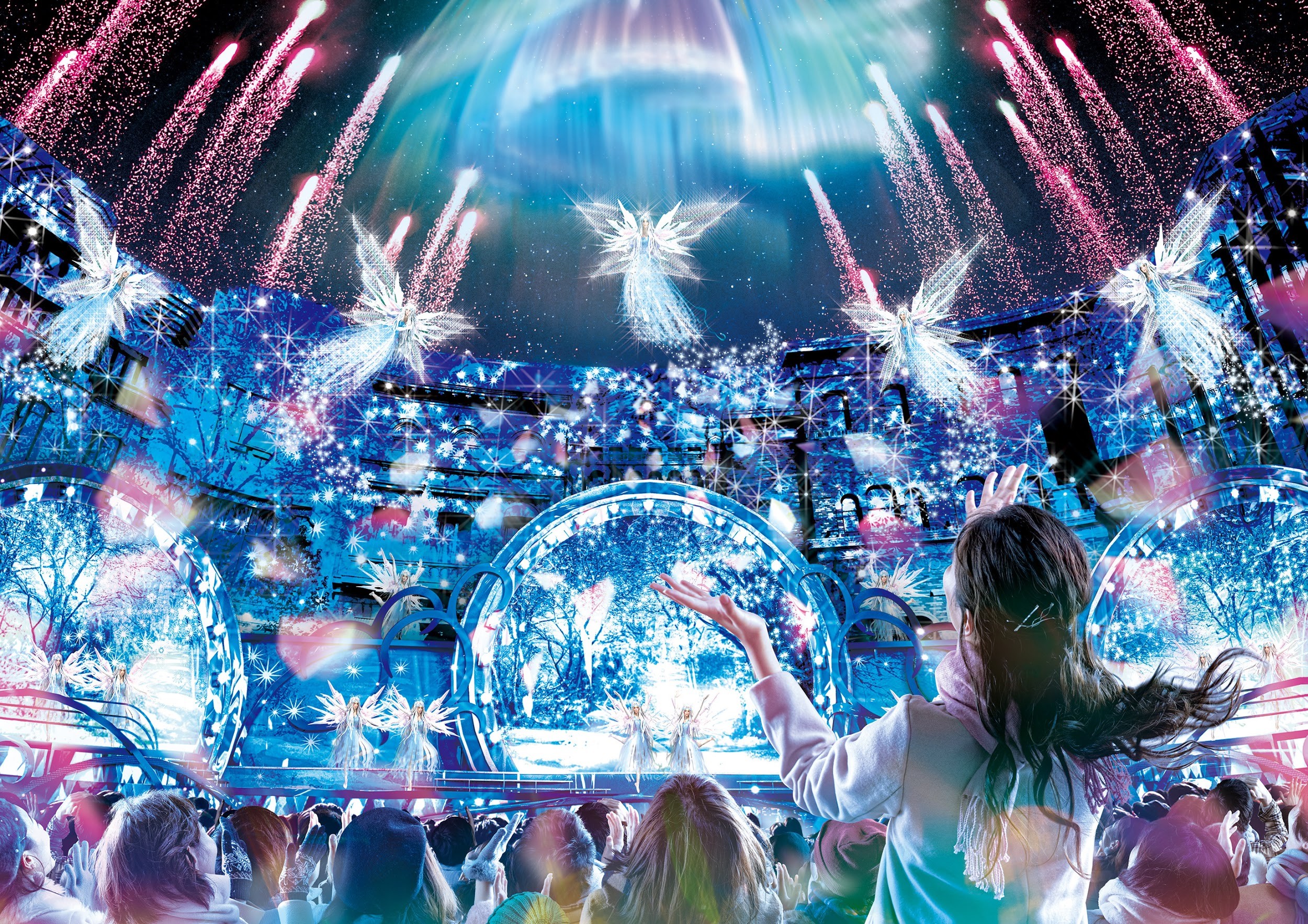 Massive light show for Christmas? Yes, please!