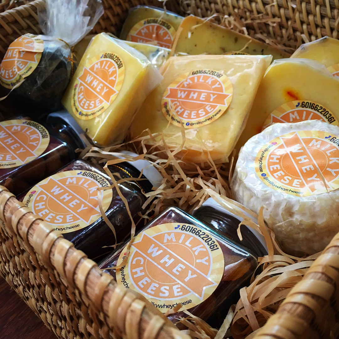 All types of cheese.