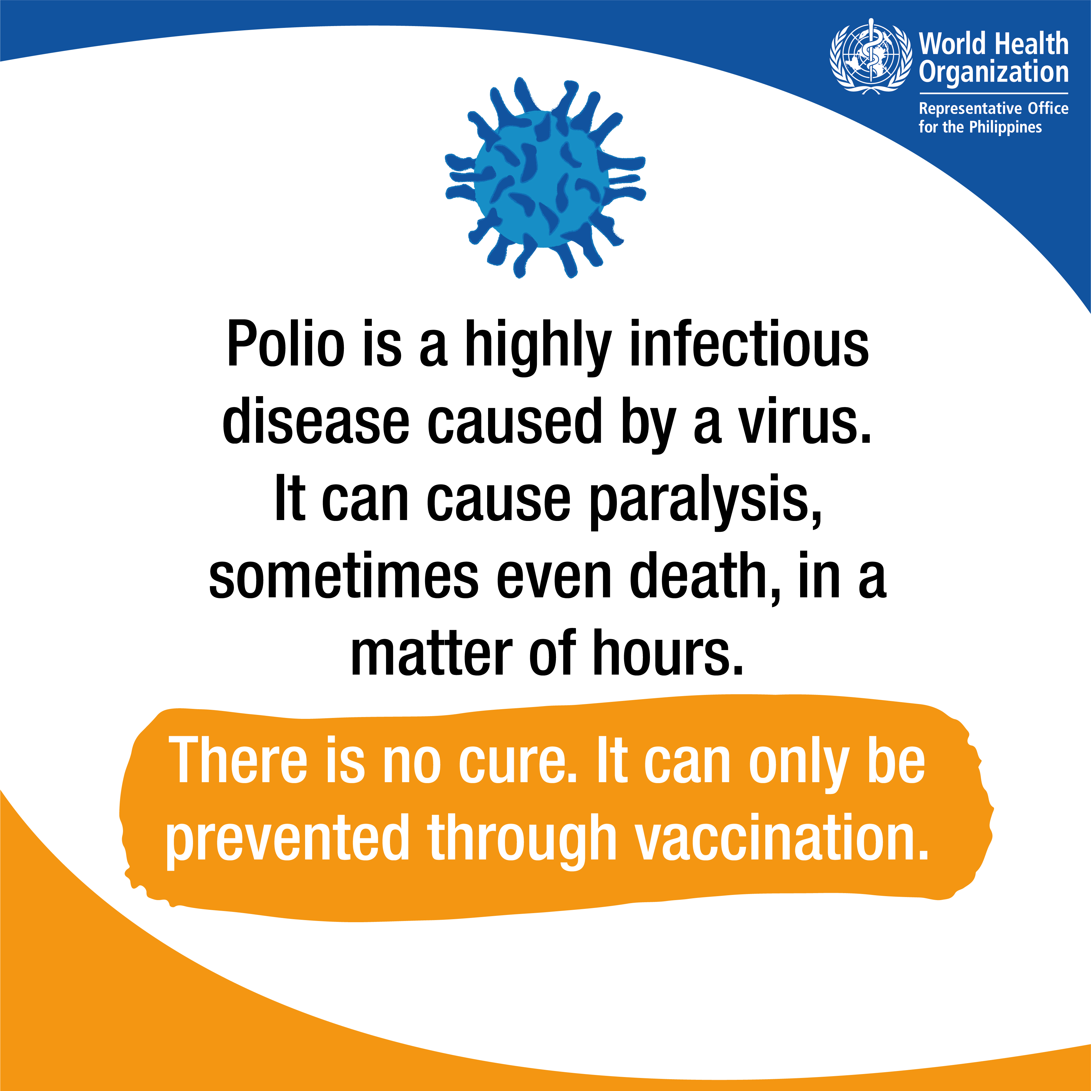 World Health Organisation Hope the disease is not staying long.