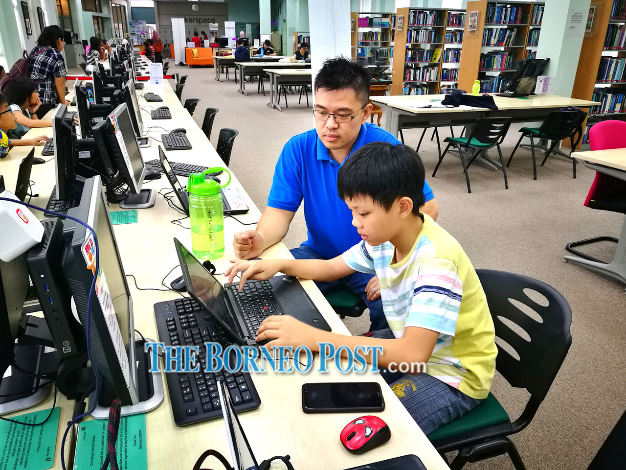 Alvin and his mentor.