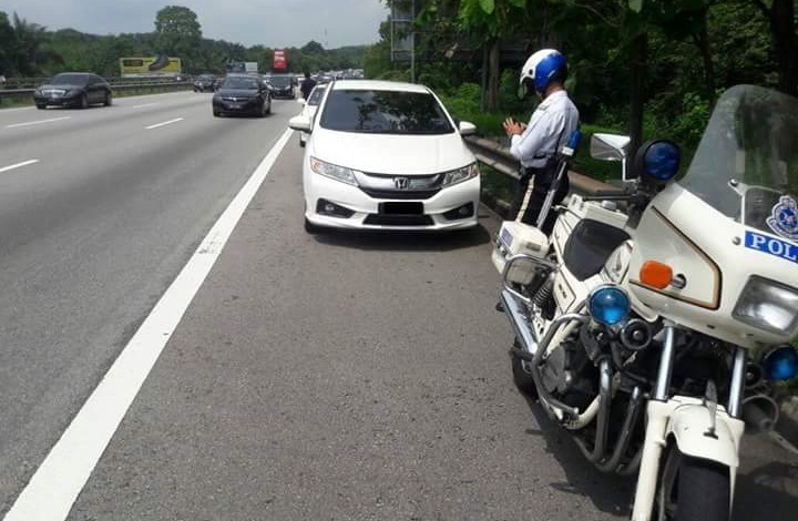 Summons aside, you should be a good person and not drive on emergency lanes