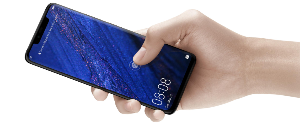 Huawei No buttons needed.