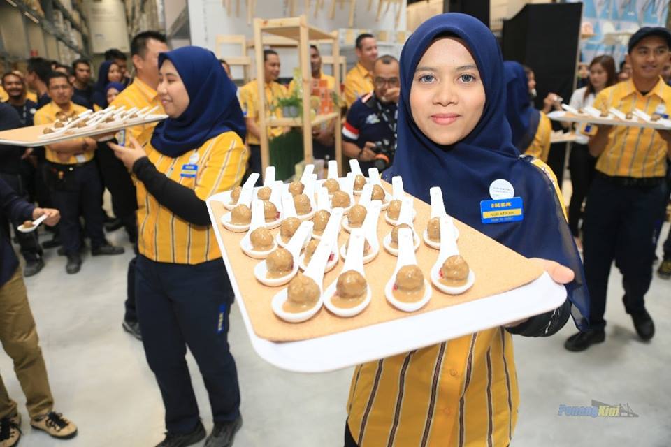 Bebola daging popular.