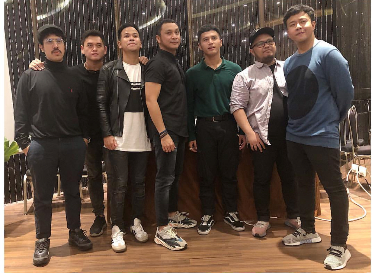 Instagram @giring Nidji bersama vokalis baru.