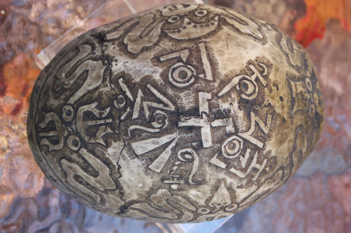 'Kapala' or human skullcap