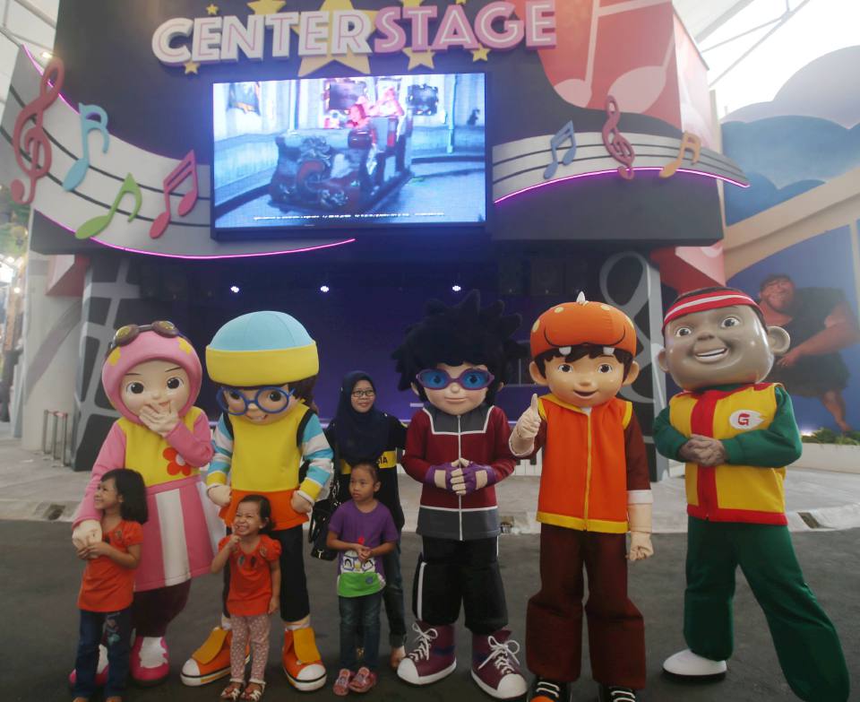 Boboiboy antara tarikan utama.