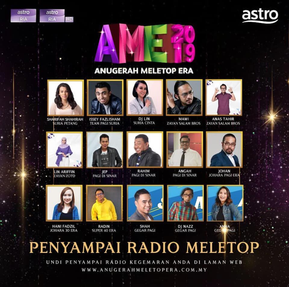 Penyampai Radio Meletop.