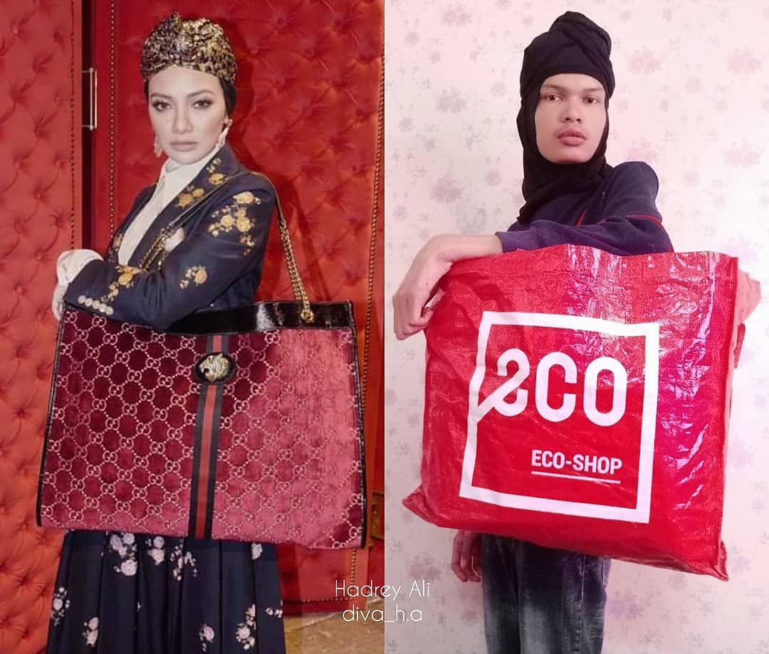 Nak pergi mana beg besar-besar tu.
