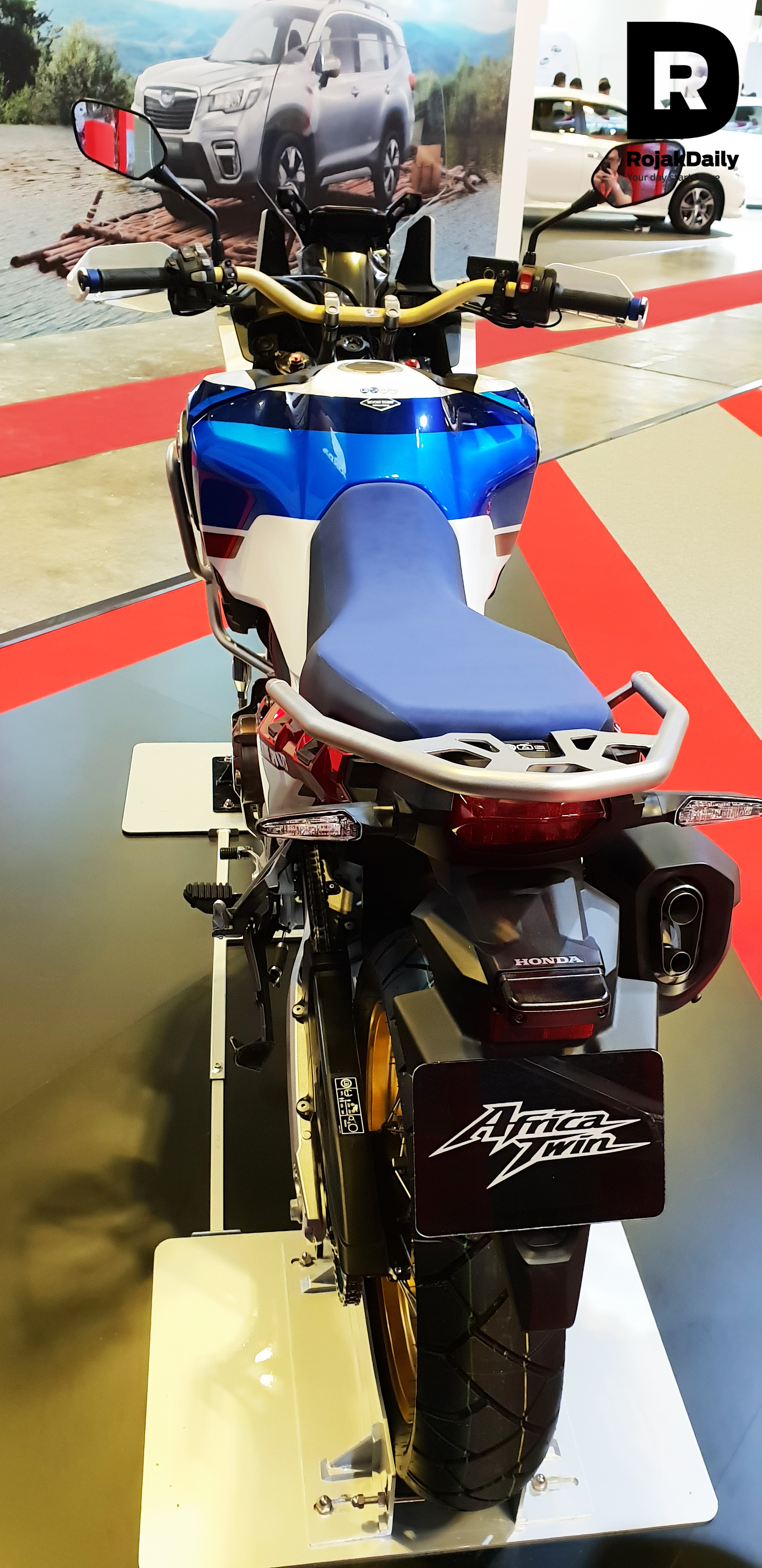 Ride into the sunset with Honda.