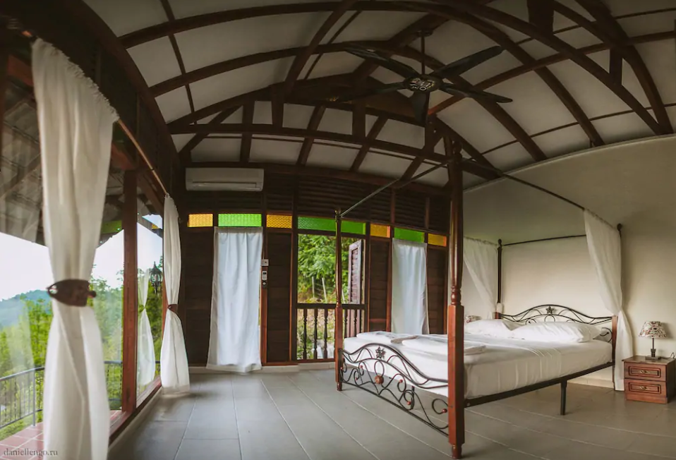 Alamanda Villa The kampung-style interior.