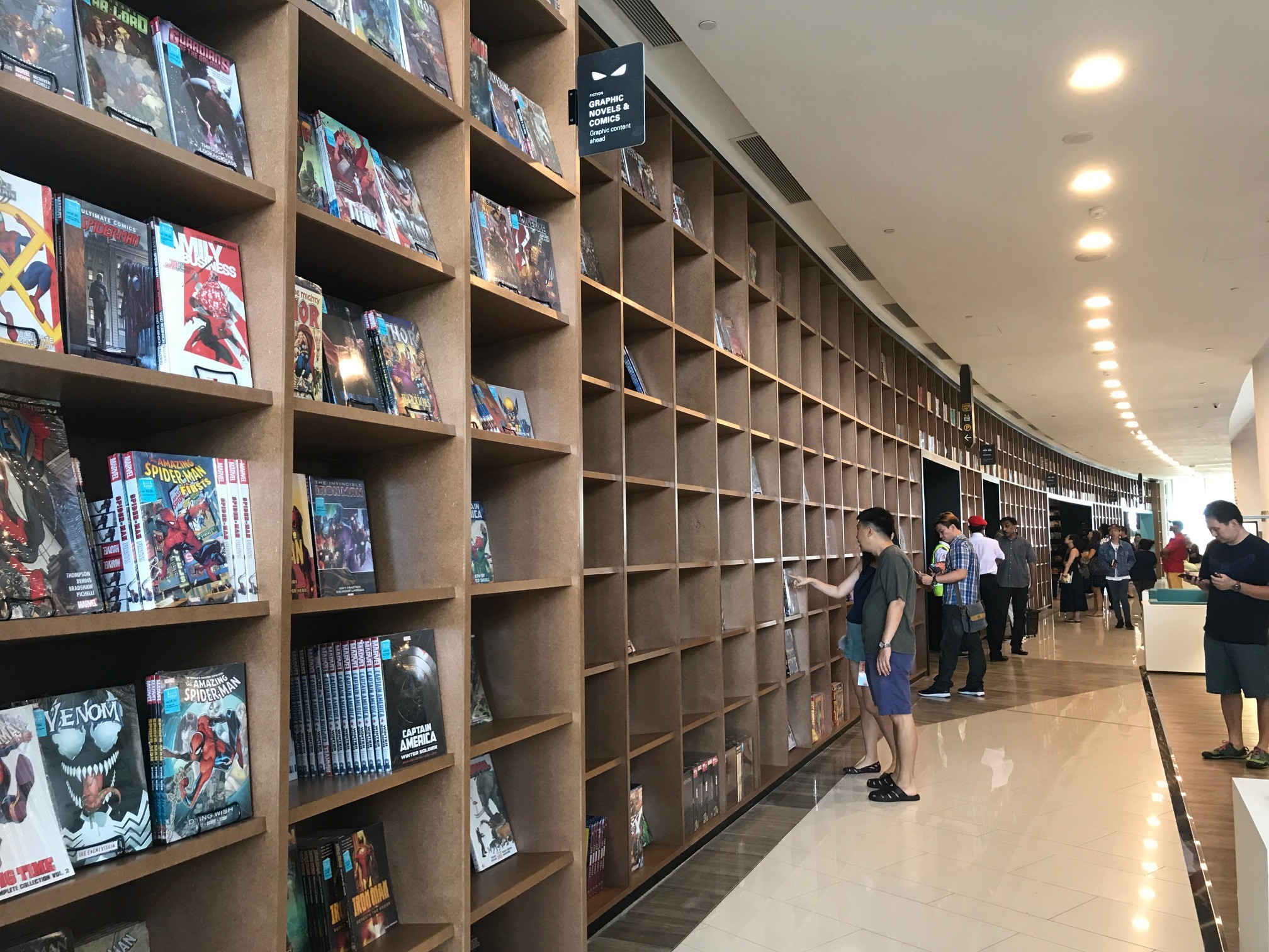 Meet the longest shelf in Malaysia.